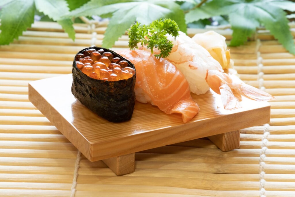 寿司のなかでカロリーが高いネタと低いネタ