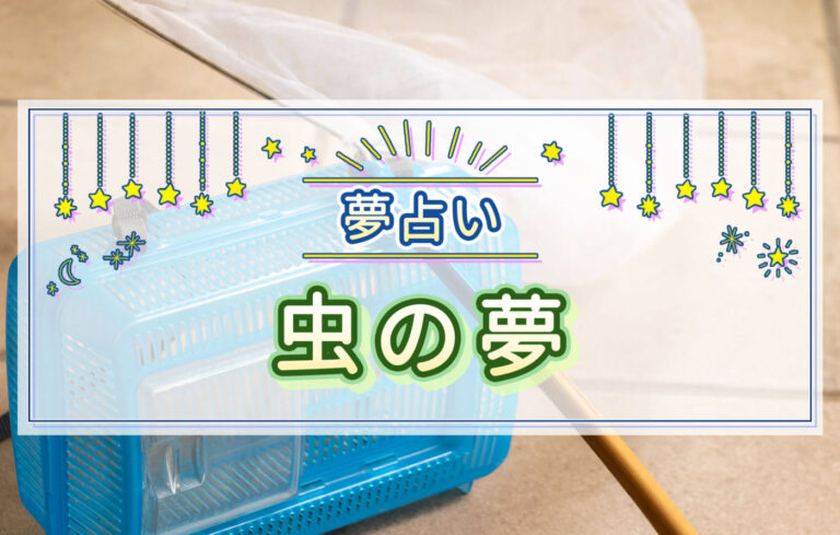 【夢占い】虫の夢の意味は？ゴキブリや蜂など種類別の意味を解説！