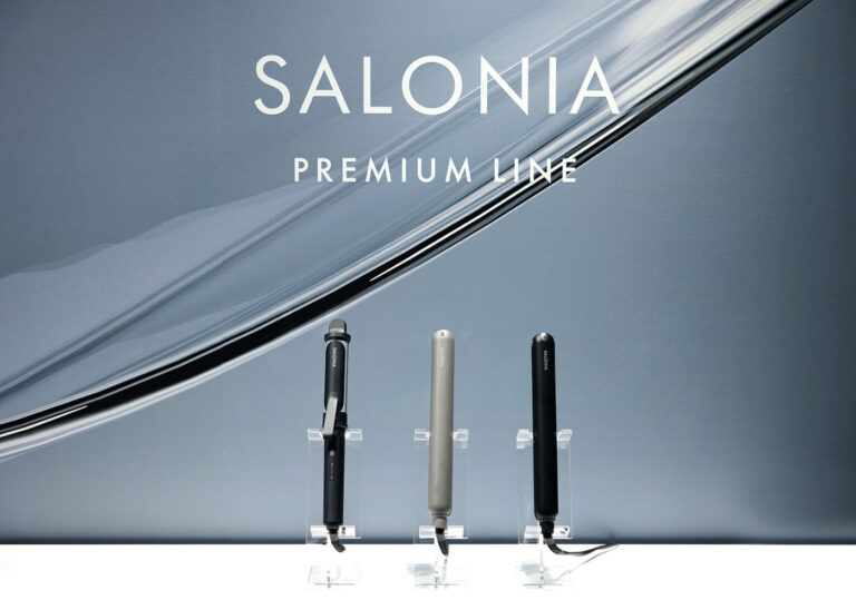大人気の美容家電ブランド「SALONIA」から初のヘアアイロンのプレミアムラインが登場！