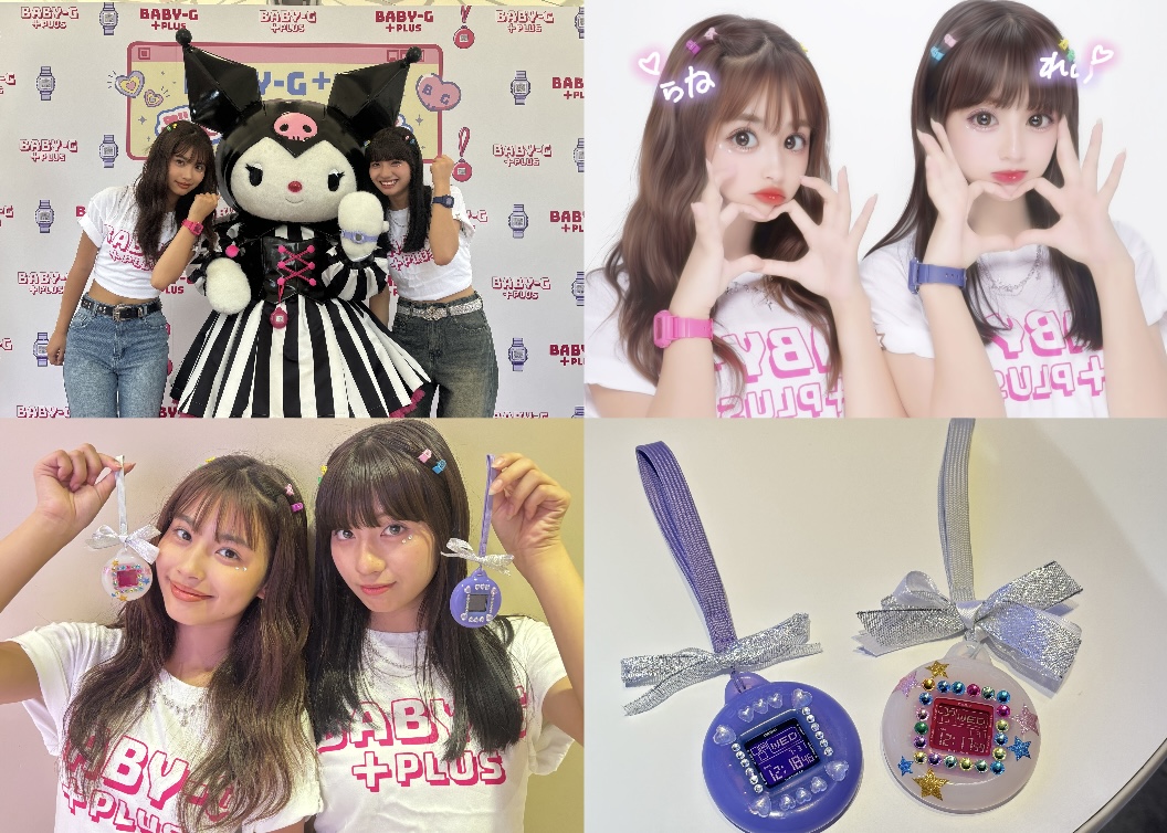 ラナれいコンビでBABY-G+PLUSのデビューイベントに遊びに行ってきたよ♡