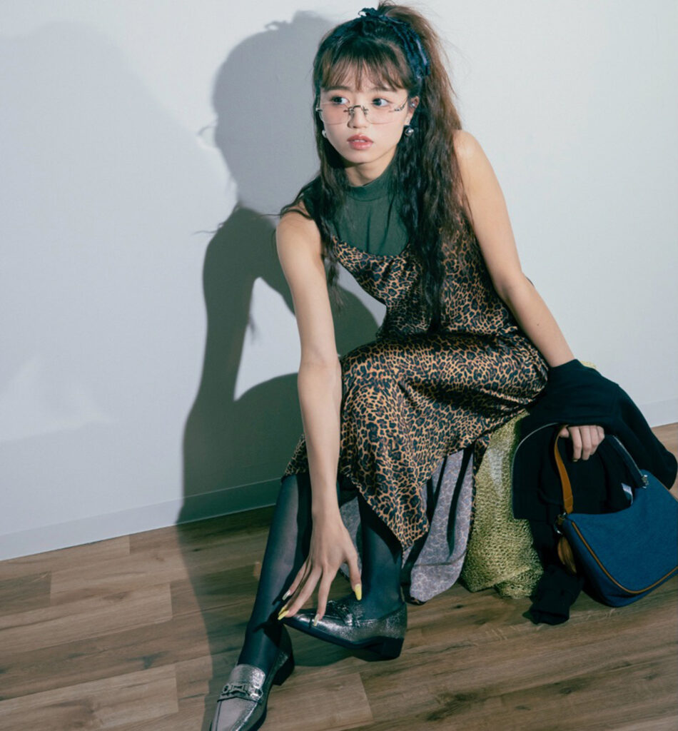 ヒョウ柄ドレスデザインブランデー　ランディデジール ヒョウ柄ドレスデザインブランデー ランディデジール