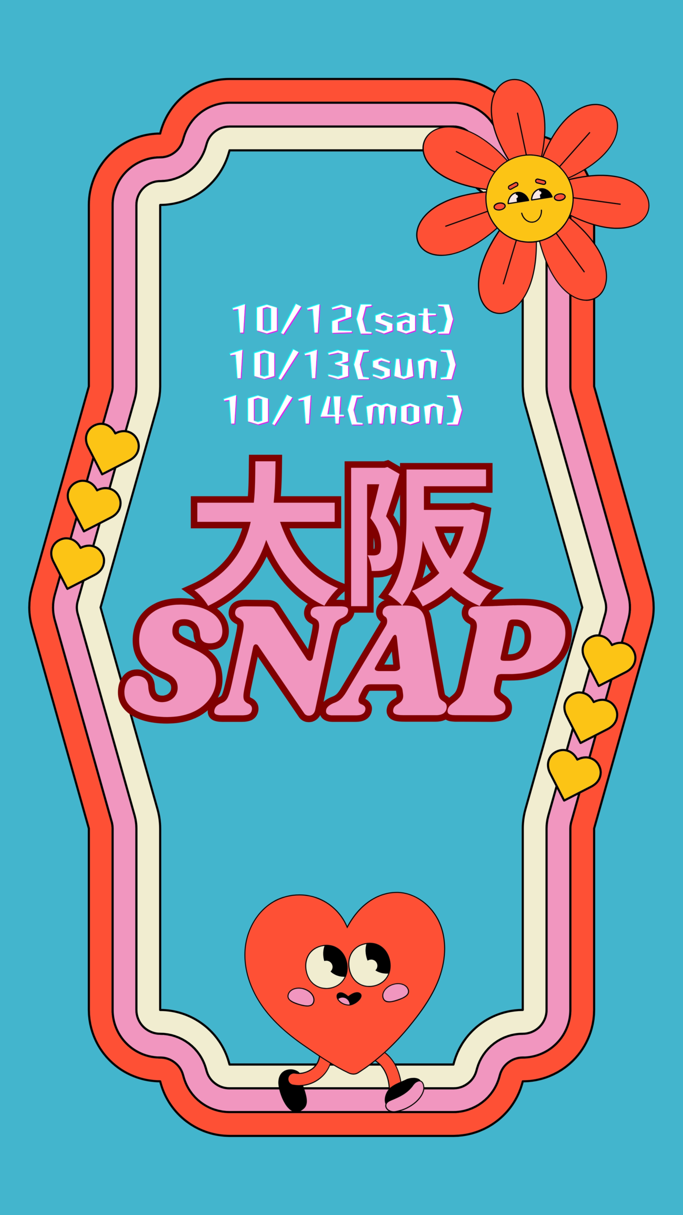 Popモも参戦！大阪SNAPイベントが10/12～14で開催決定！