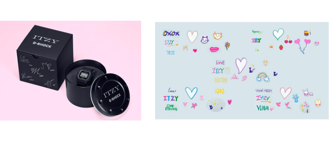 大人気韓国アイドル「ITZY」とコラボした“G-SHOCK”第2弾が可愛すぎる♡