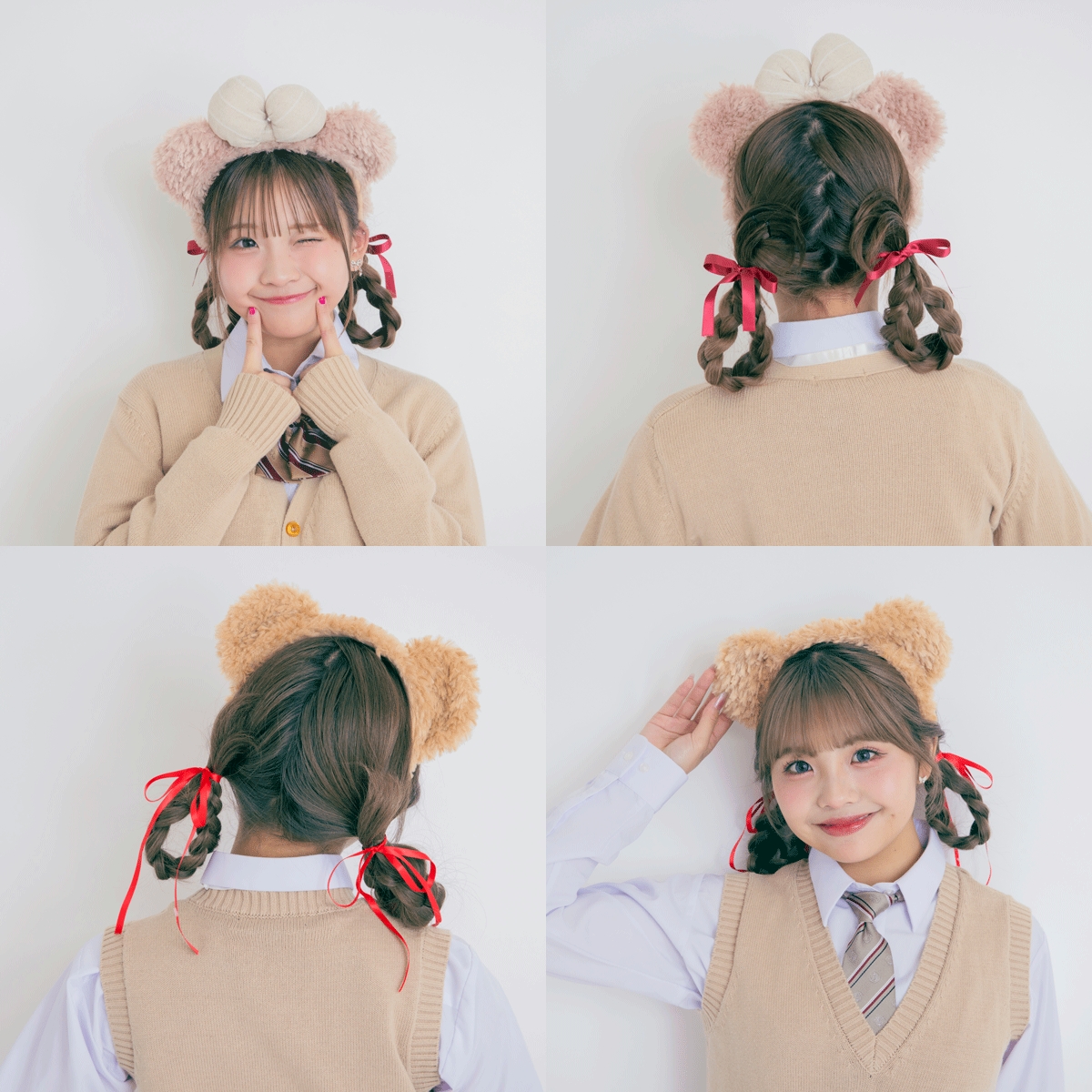 ダッフィーフレンズの仲間入り♡簡単でカワイイ「ダッフィーヘア」