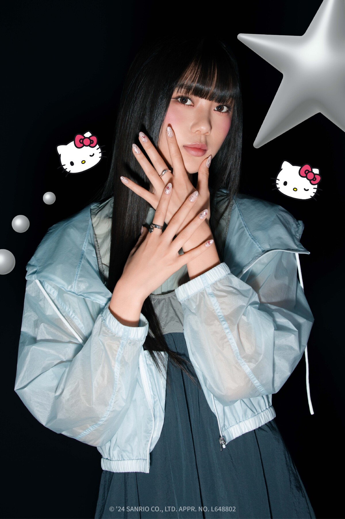 【読プレ】人気サンリオキャラとの夢コラボ♡フィンガースーツのネイルチップ