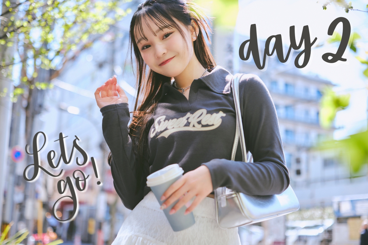 【全身¥5000以内】レーススカートが清楚可愛い、春のオシャカフェ巡りコーデ★