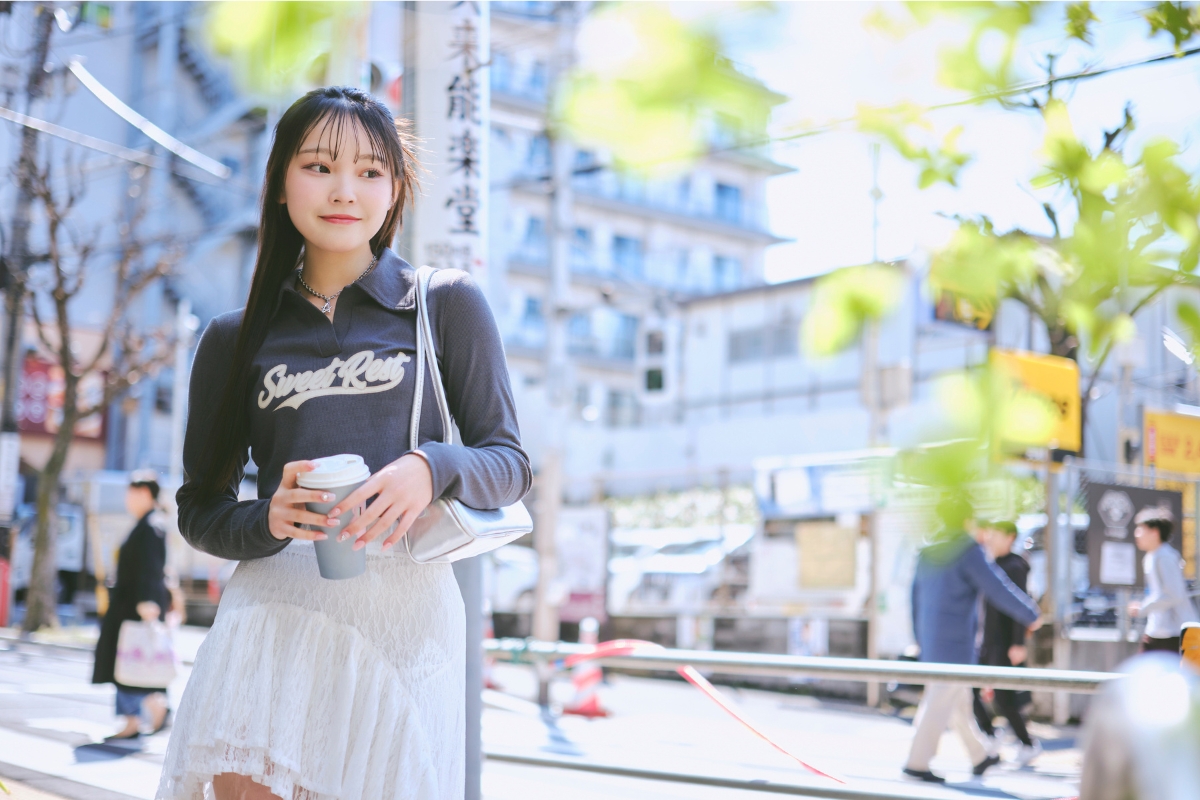 変形マーメイドスカートがおしゃれで高見え♡