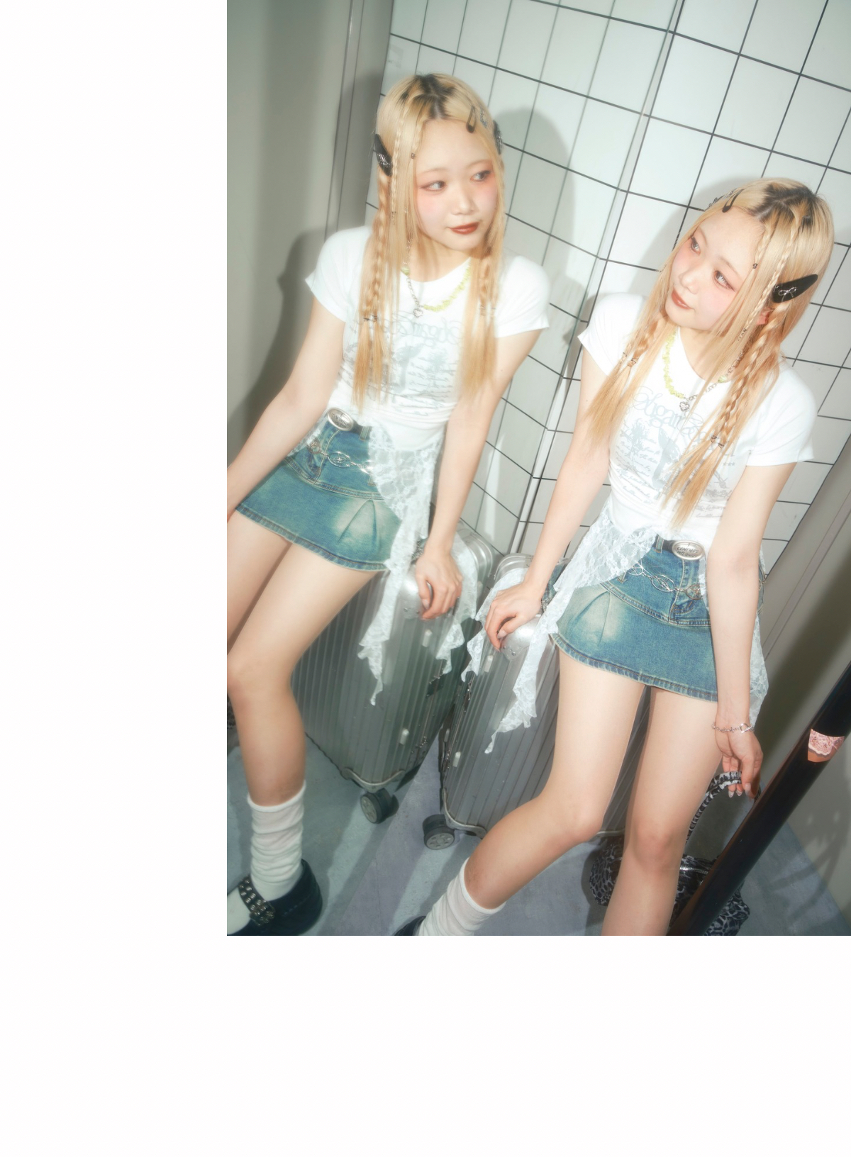 【みゆん×NEOグランジ】Y2Kコーデにひとクセ小物をトッピング