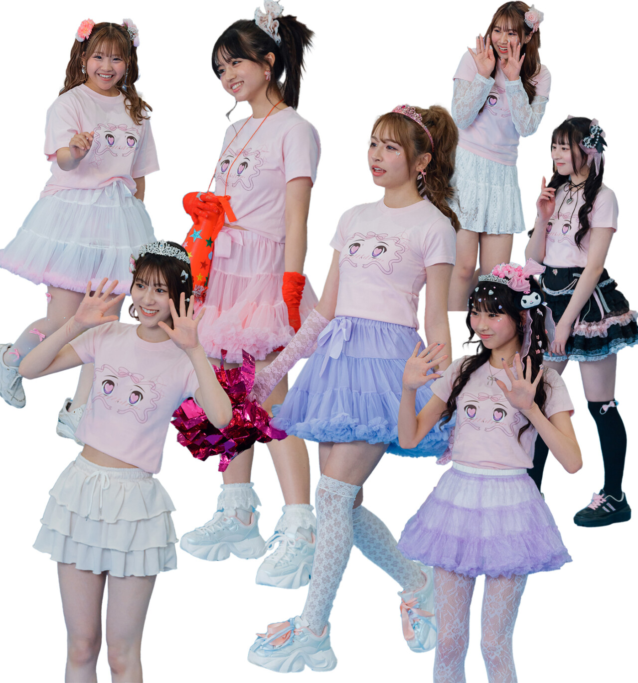アイドル×ギャルをかけ合わせた斬新スタイル♡【せらぴーチーム】