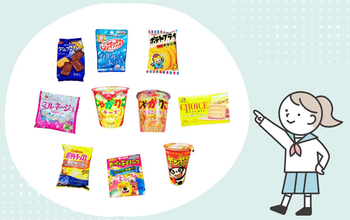 お菓子を選ぶこだわりポイントは？