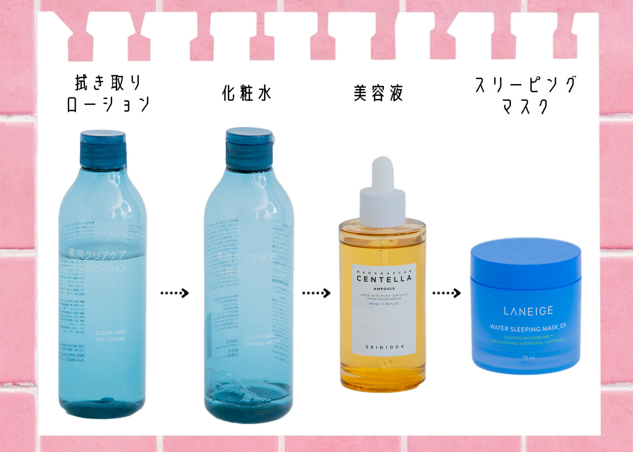 《STEP.6》スキンケア