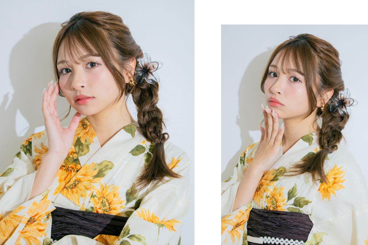 サイド三つ編み×せらぴーの姉ぎゃるヘアアレ★