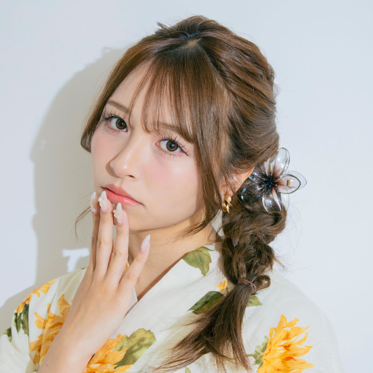 サイド三つ編み×せらぴーの姉ぎゃるヘアアレ★