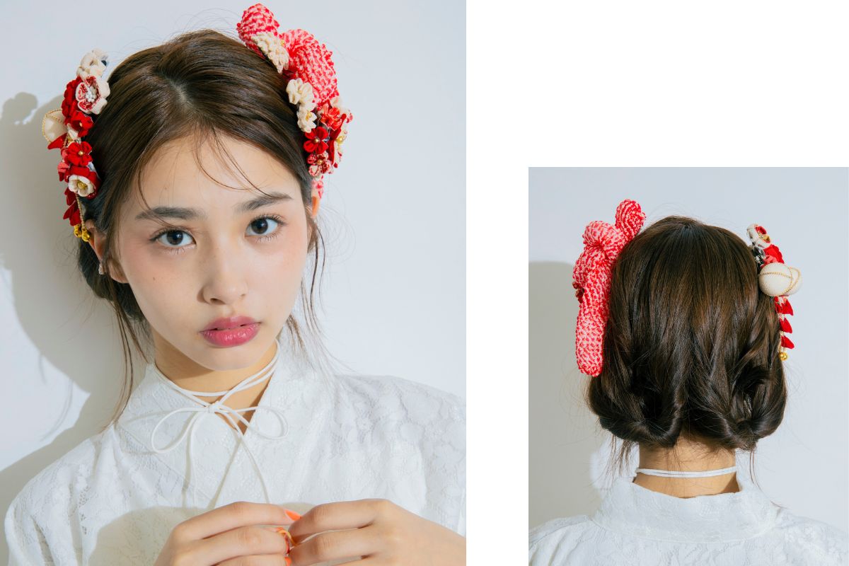 くるりんぱボブ×らーなんの個性派おしゃれヘア♡