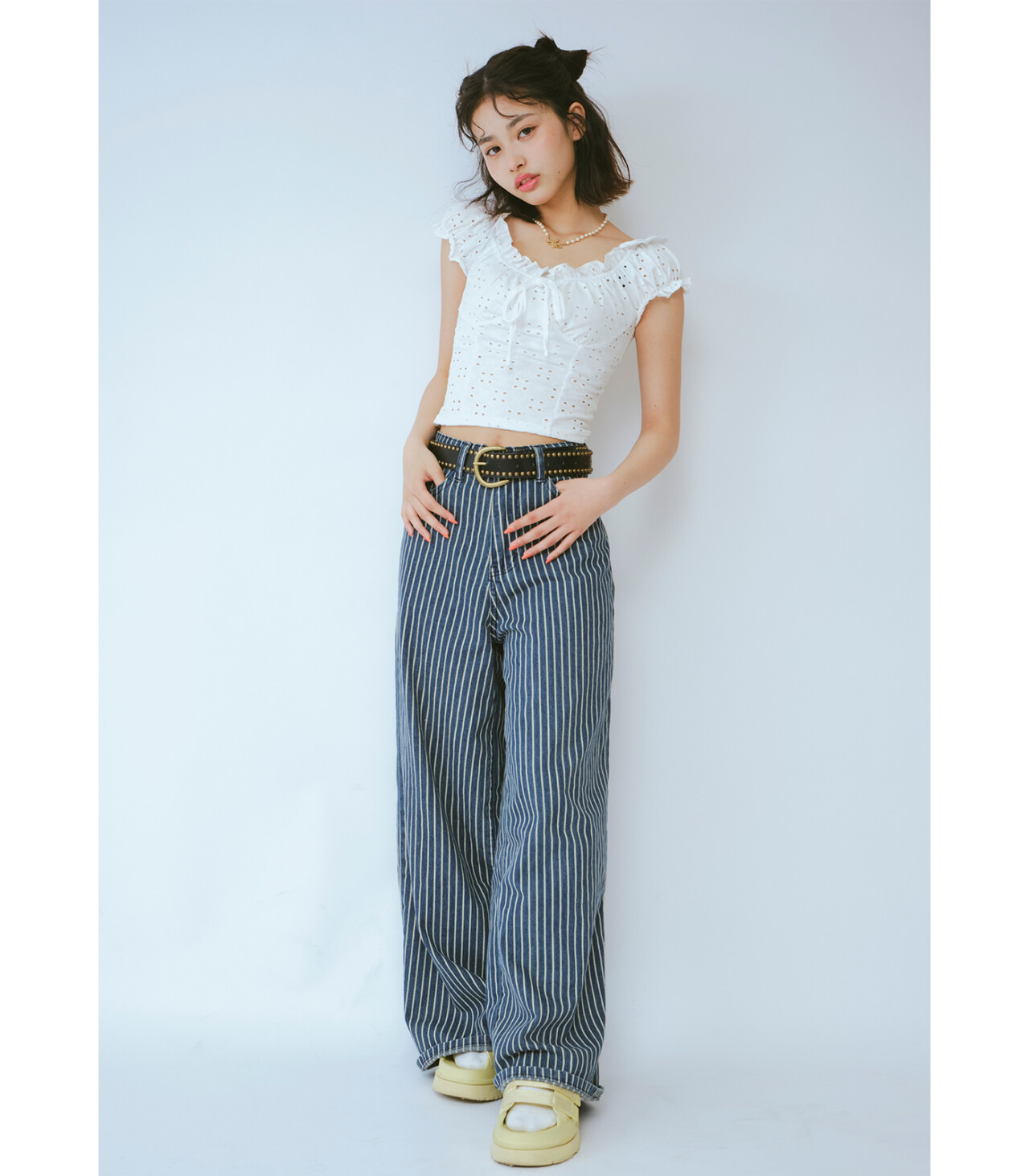 体型コンプレックスをカバーする♡POPモデルの初夏コーデ《カジュアルコーデ編》