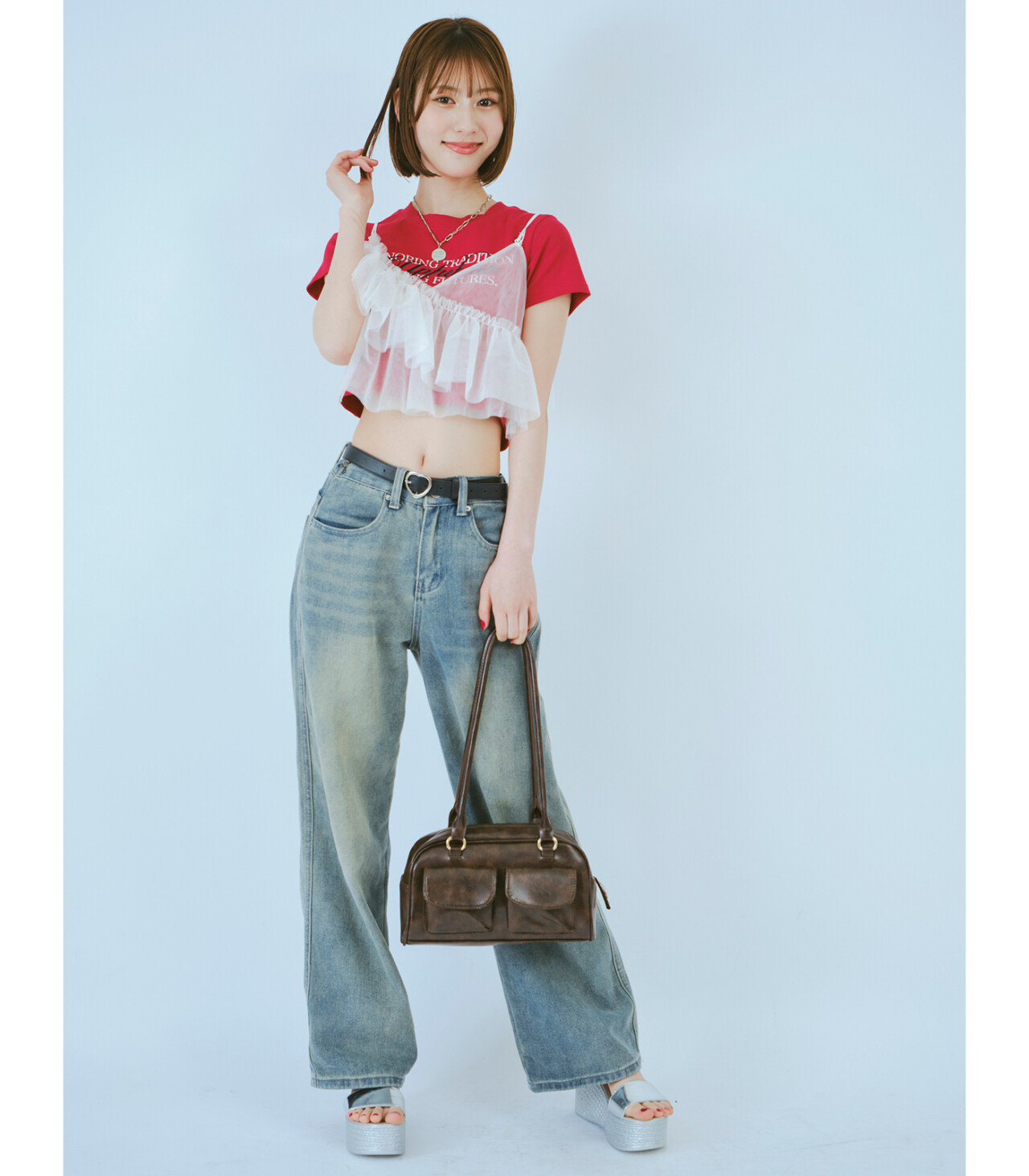 体型コンプレックスをカバーする♡POPモデルの初夏コーデ《カジュアルコーデ編》