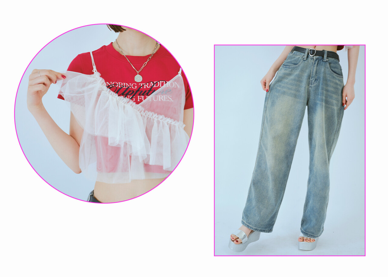 体型コンプレックスをカバーする♡POPモデルの初夏コーデ《カジュアルコーデ編》