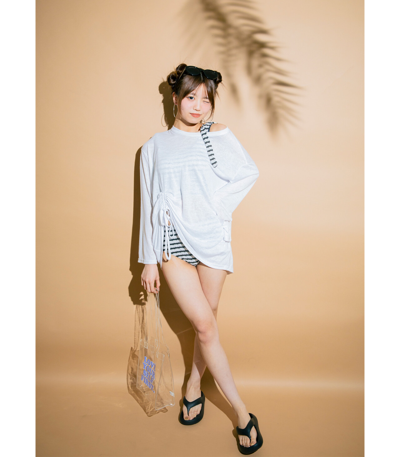 セレブ感漂う♡
大人ボーダーでおしゃれルックに