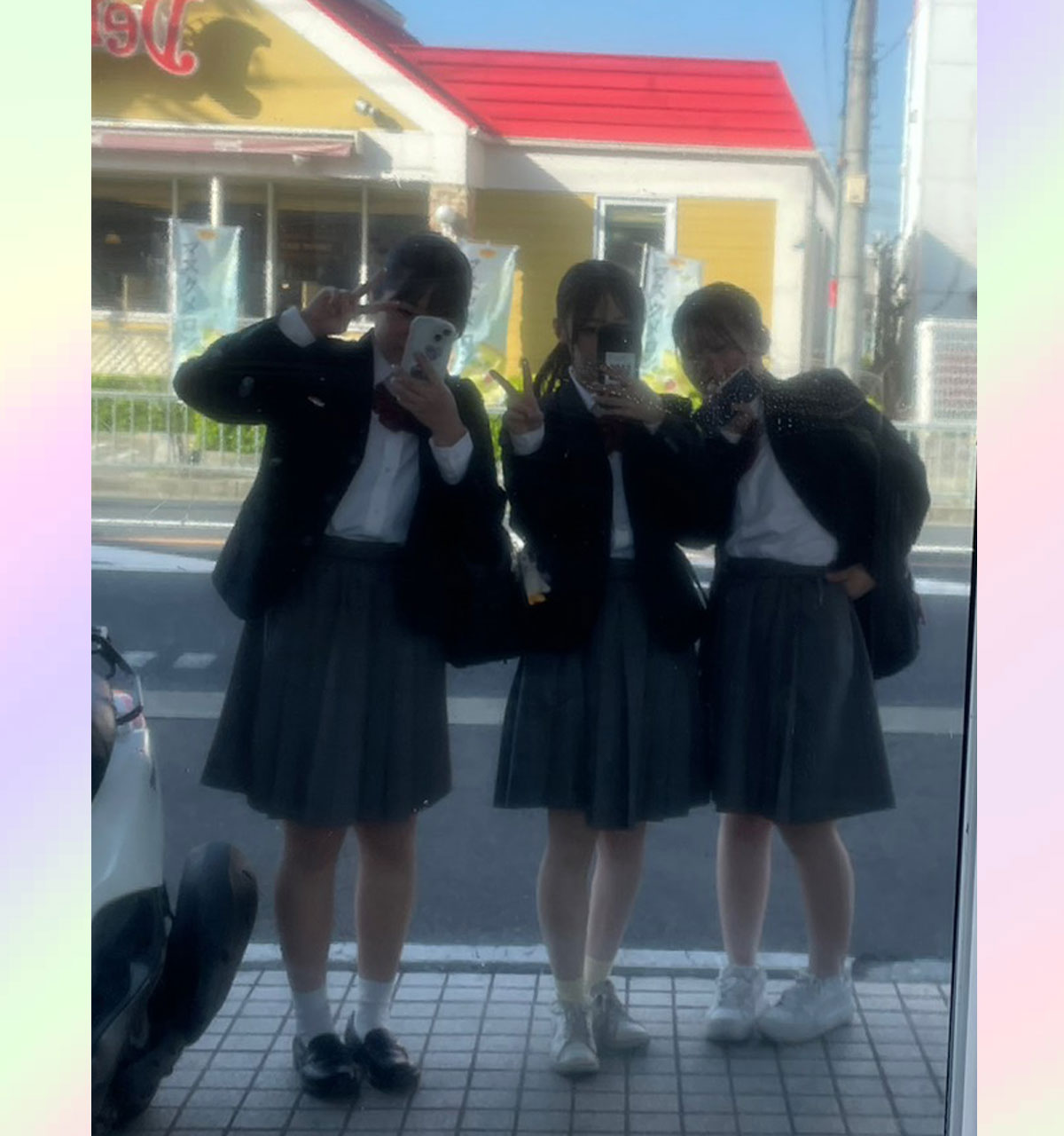スクールライフの様子を見せてー！