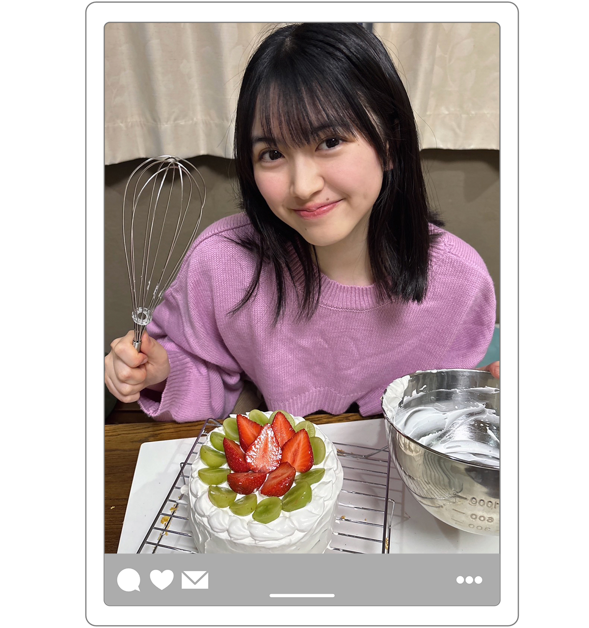 趣味はお菓子作り★