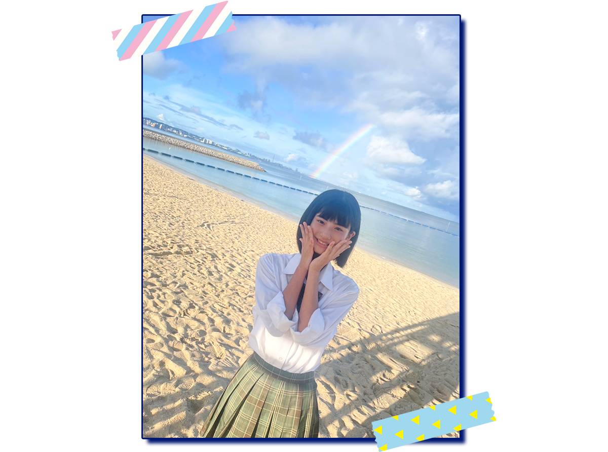 早めに登校して友だちとおしゃべり♡