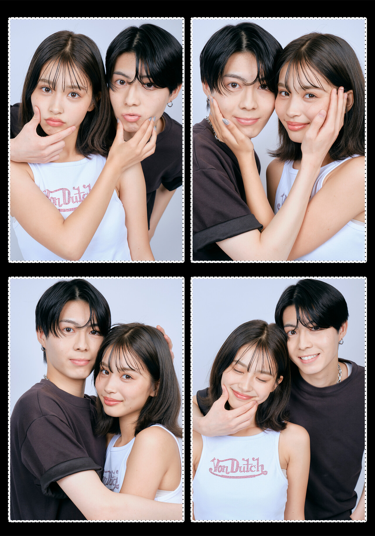 【仲良し感UP編】キョリをぐっと近づけてパシャ♡