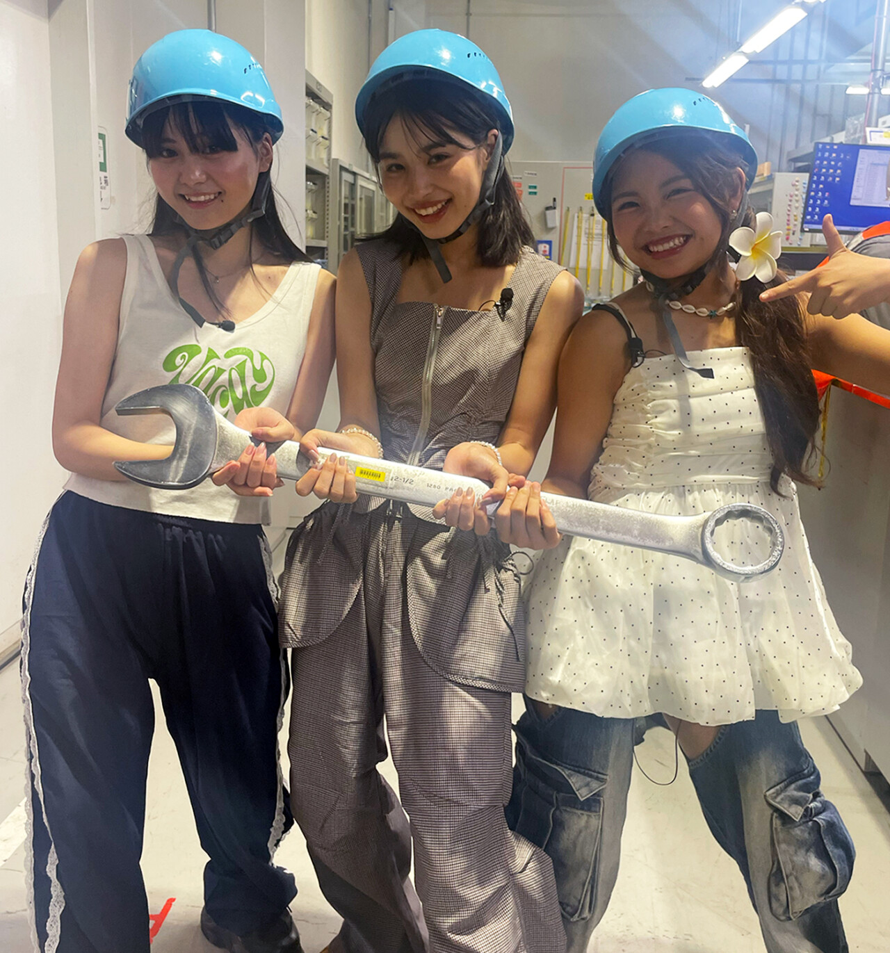 実際に使ってる工具を見せてもらったよ！