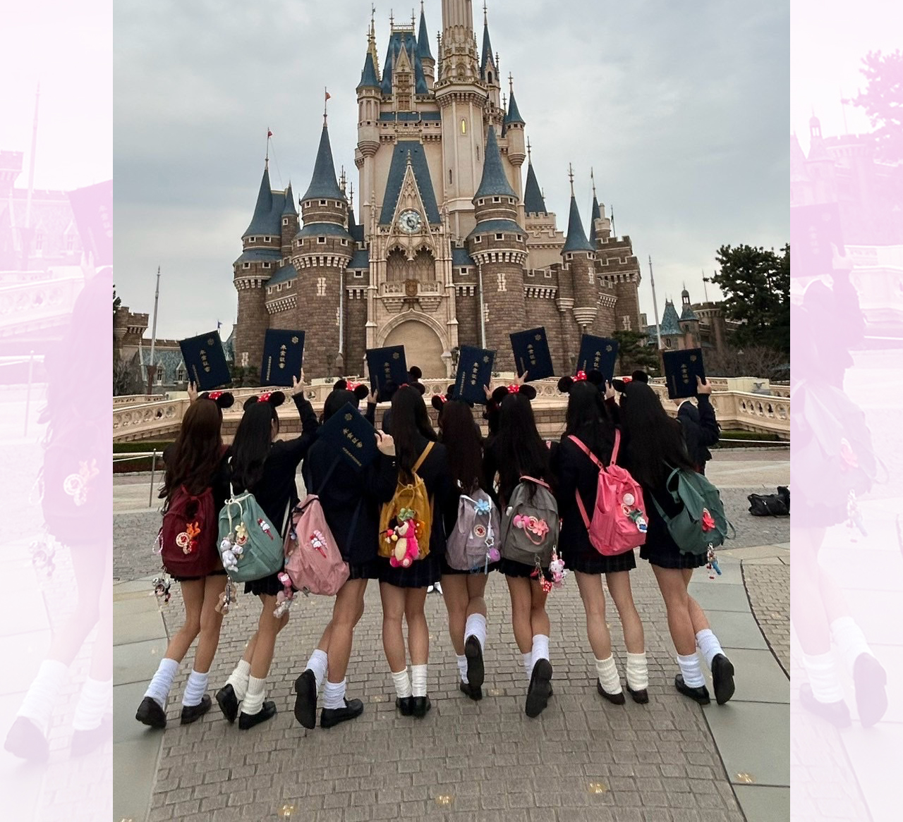 今どき10代にはカンケンリュックが大流行中♡
