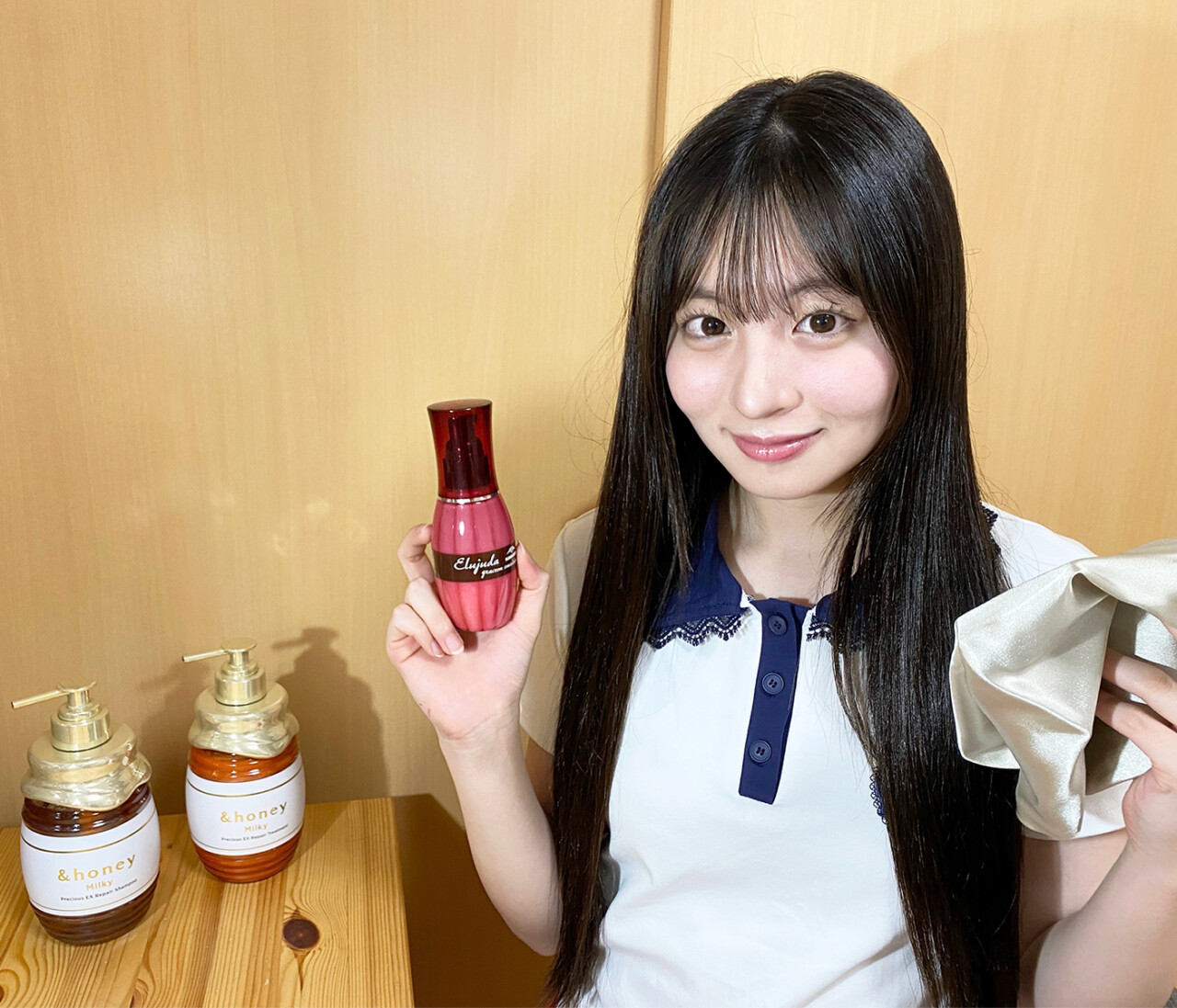 ②谷口ももチャンのお悩み：うねり・ゴワつき