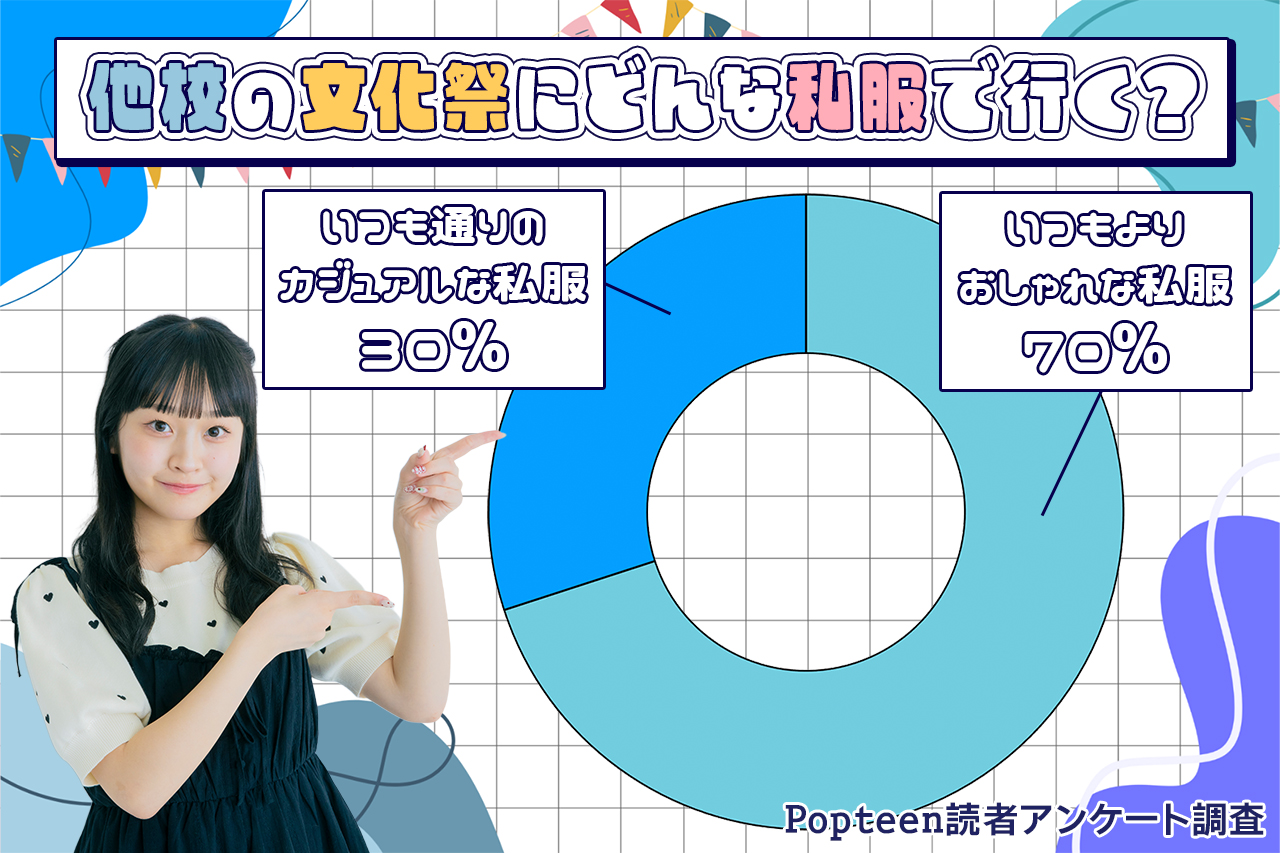 私服派は「いつもよりオシャレ」して行く！