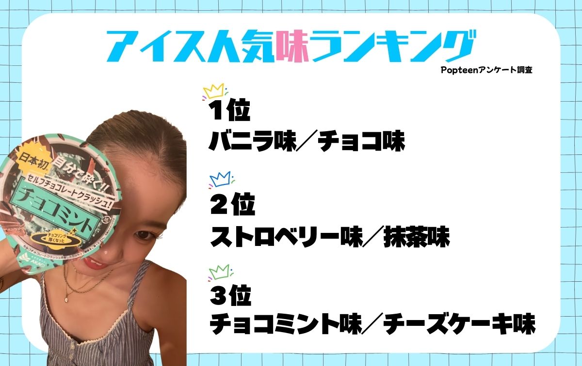好きなアイスの味の人気ランキングも紹介！