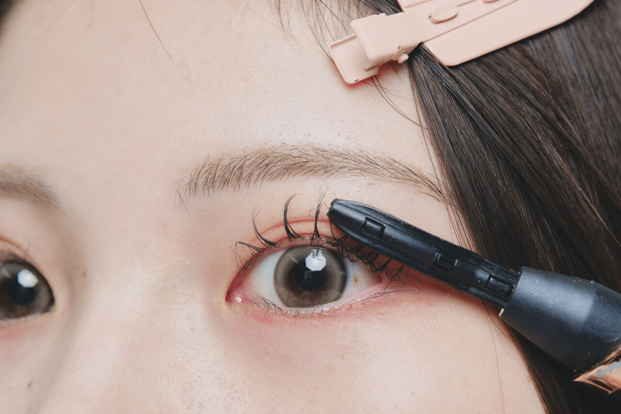 ダマになっている部分をアイロンでキレイに♡