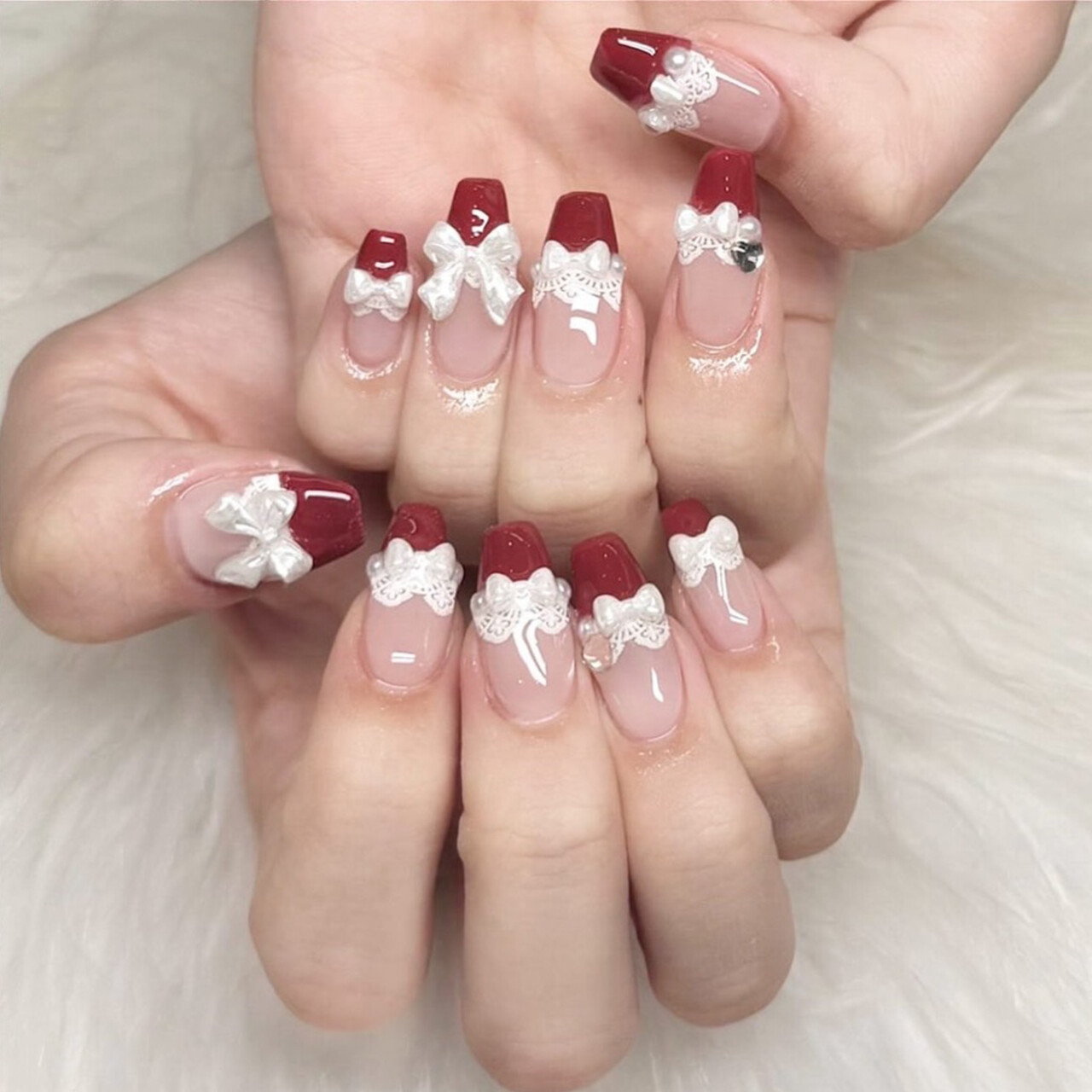 み〜んな大好き☆リボンネイル