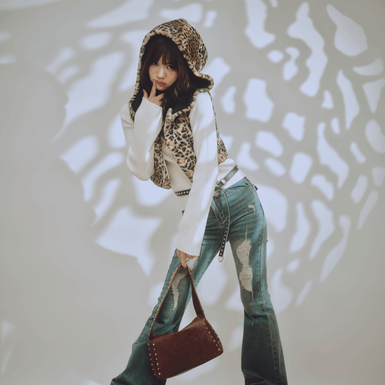 ギャルのふわもこは「ヒョウ柄アイテム」-3