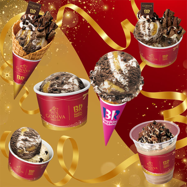 【サーティワン×ゴディバ】甘くてハッピーなチョコクリスマスを楽しもう♡