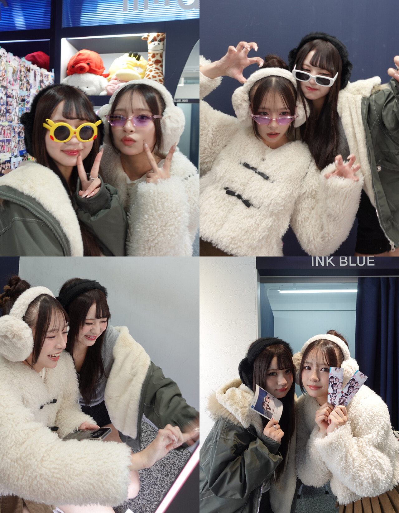 せらもちゅコンビの韓国友情プリ公開♡