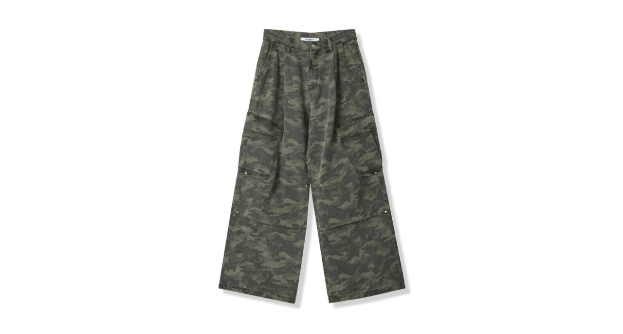 ▲AVANDRESS／Side Big Cargo Pants CAMO▲