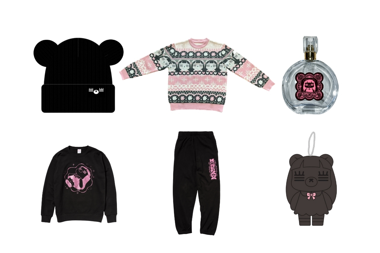 本人プロデュースの「れ子ちゃん」イラストアイテムが盛りだくさん★