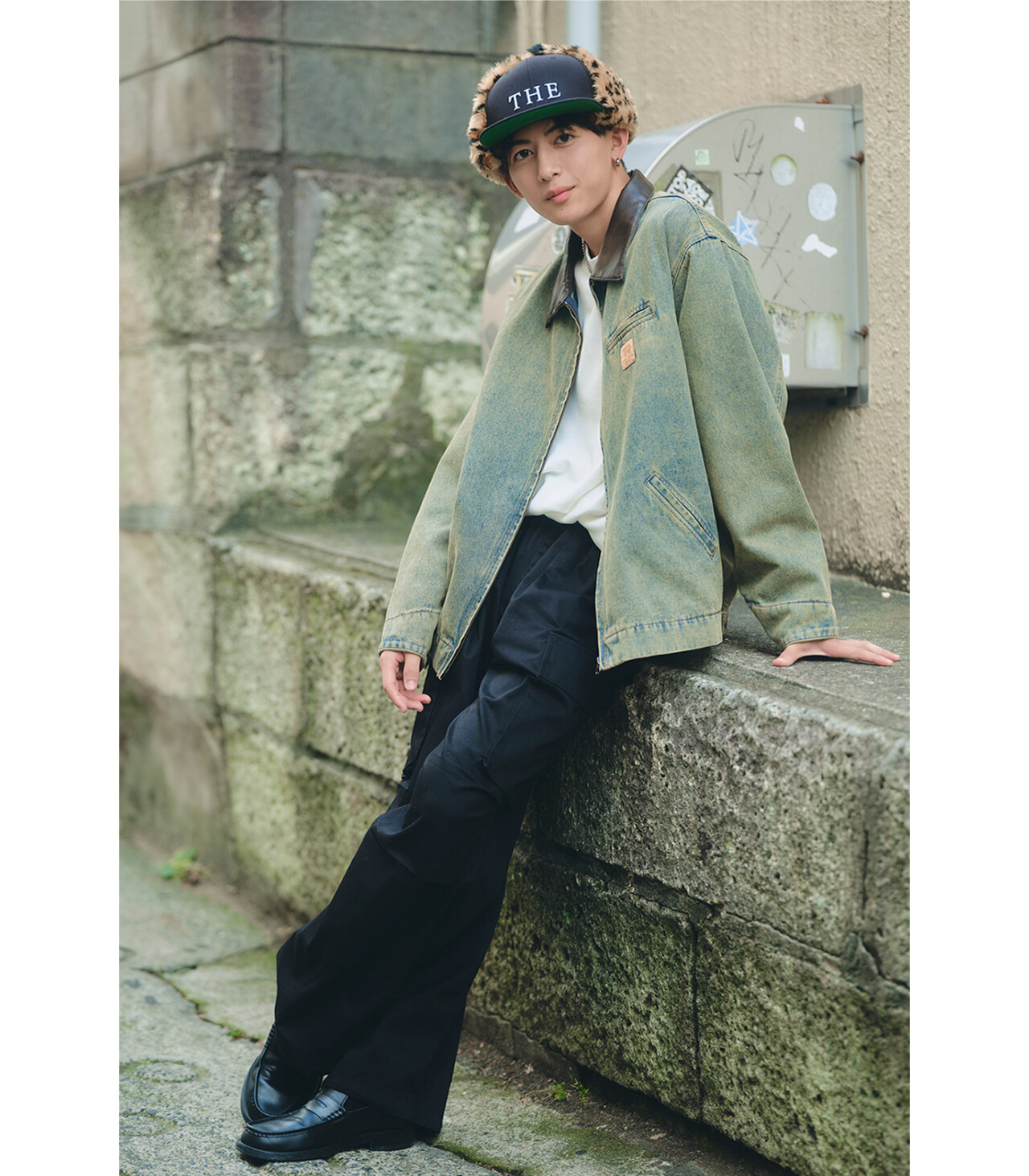 はれっぴぃは、アニマル柄を取り入れた古着MIX!