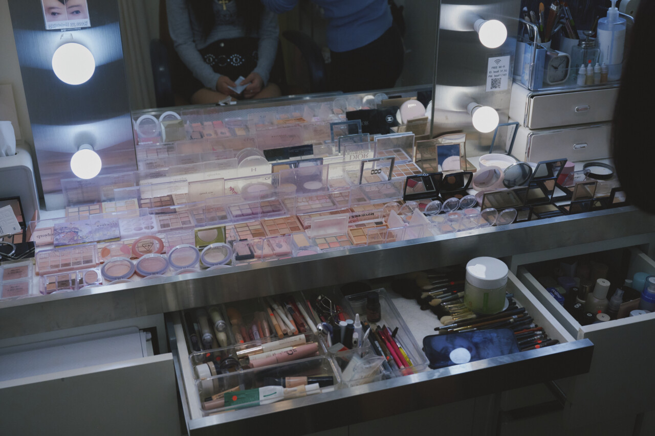 早速サロンへ潜入♡