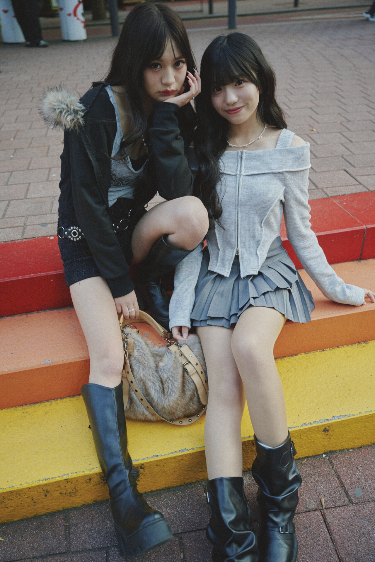 ポージングもバッチリ決めてshooting！