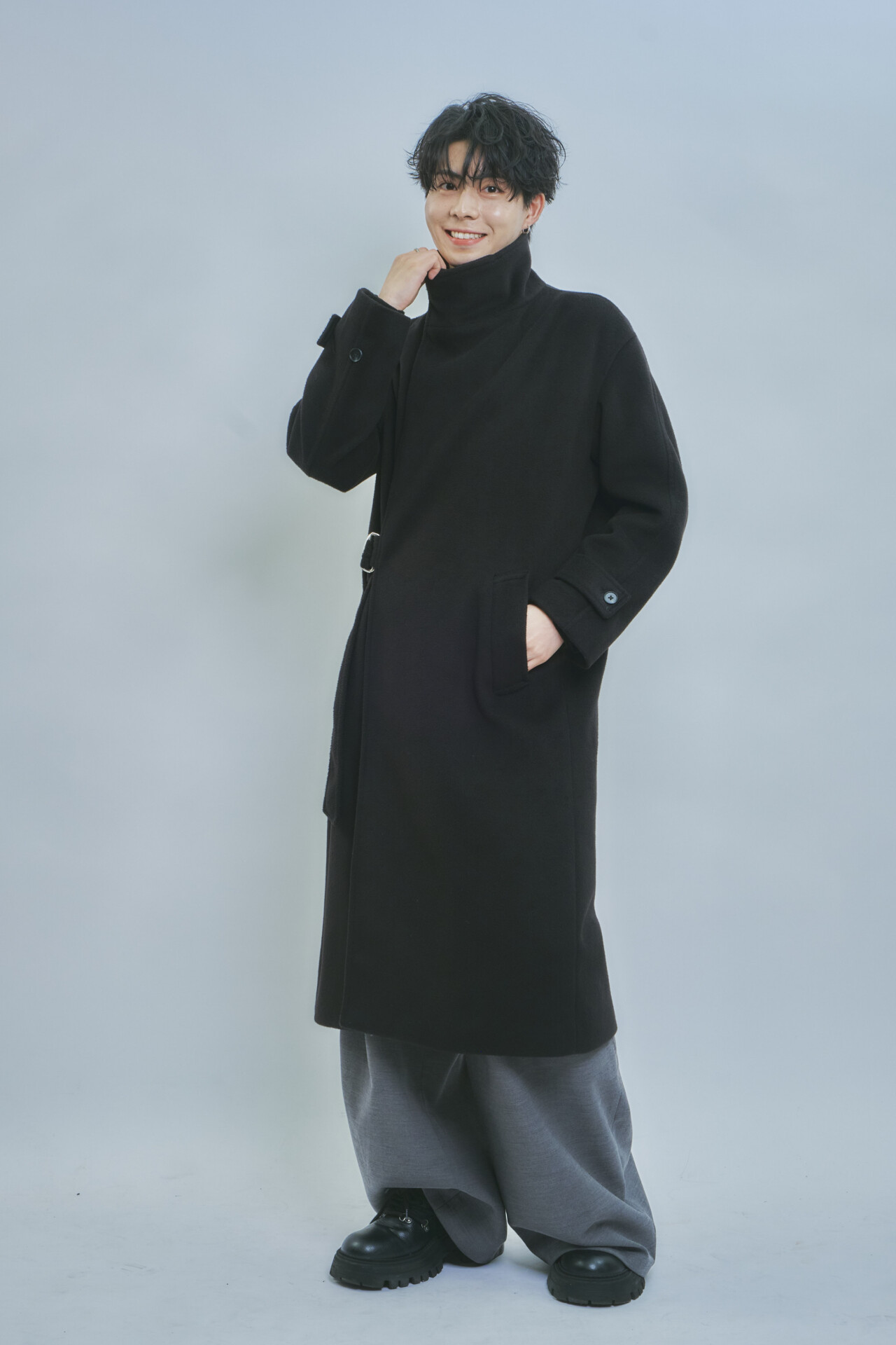 だんだんは黒コートでオトナっぽ♡