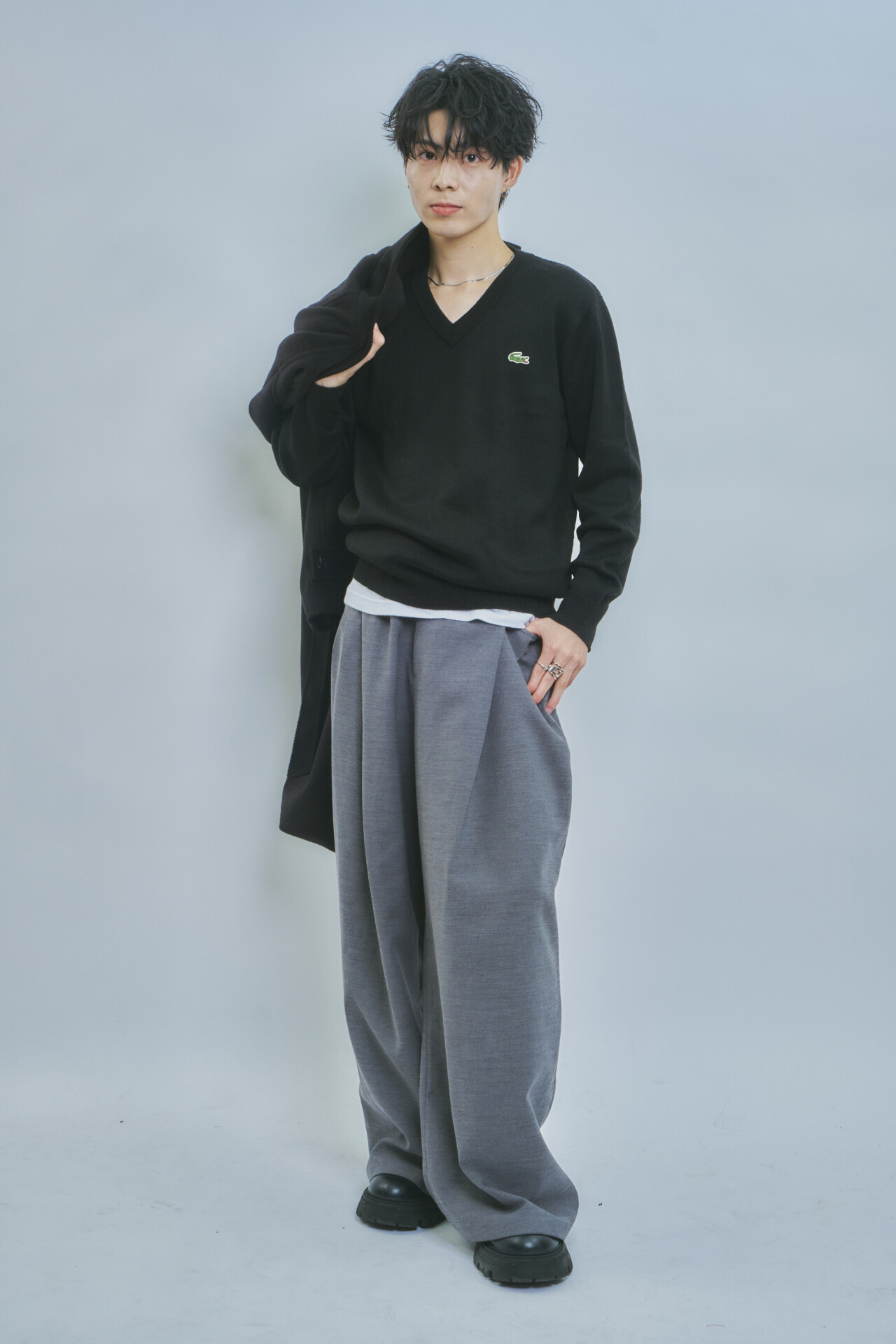 だんだんは黒コートでオトナっぽ♡