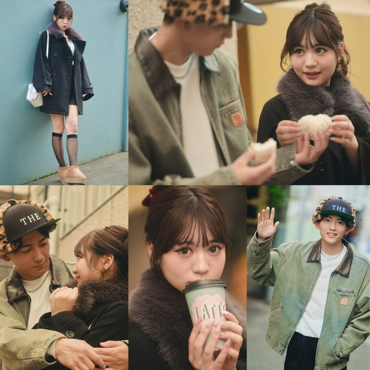 【もちゅはれ】恋する♡妄想カップルの冬服デートコーデ！！