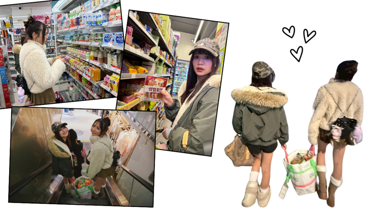 【せらもちゅ】オフ感満載な韓国ロケのオフショ公開♡