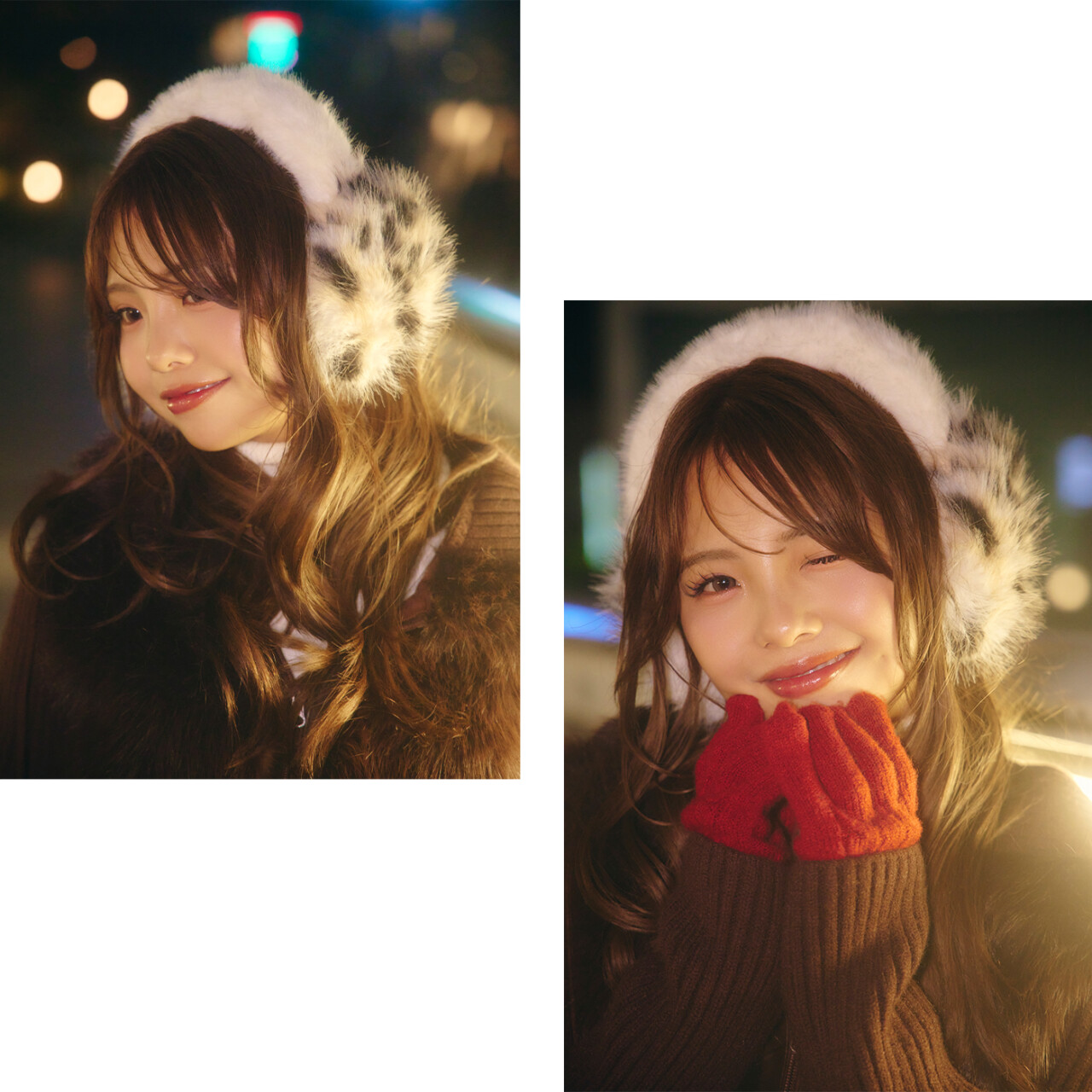 冬アイテムで女のコらしさを◎