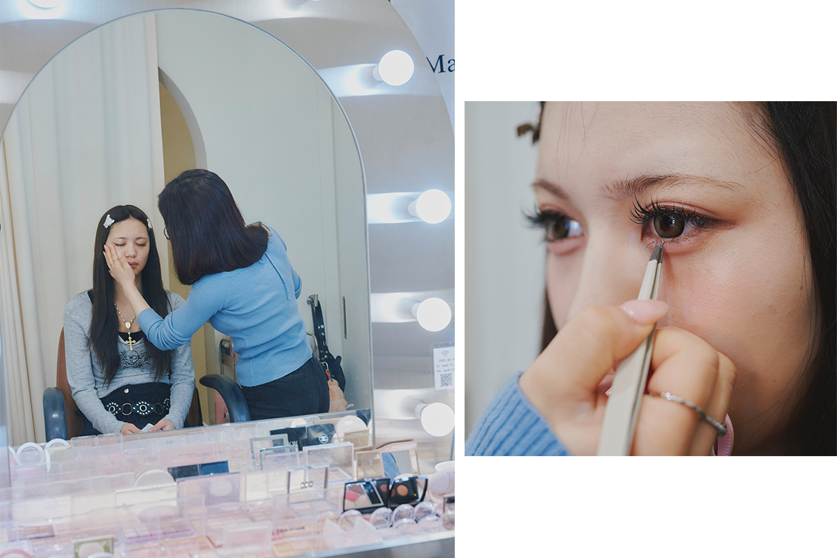 部分つけまがアイメイクには超重要！