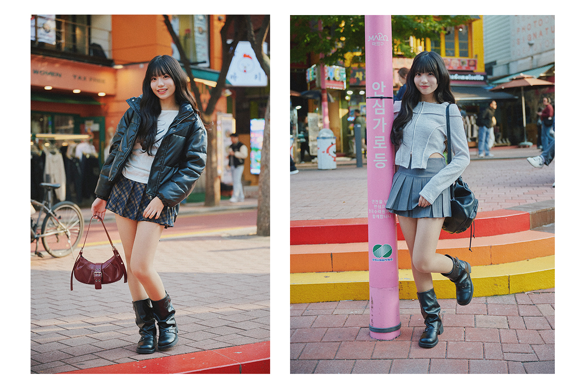 ワントーンで韓国感を演出する★