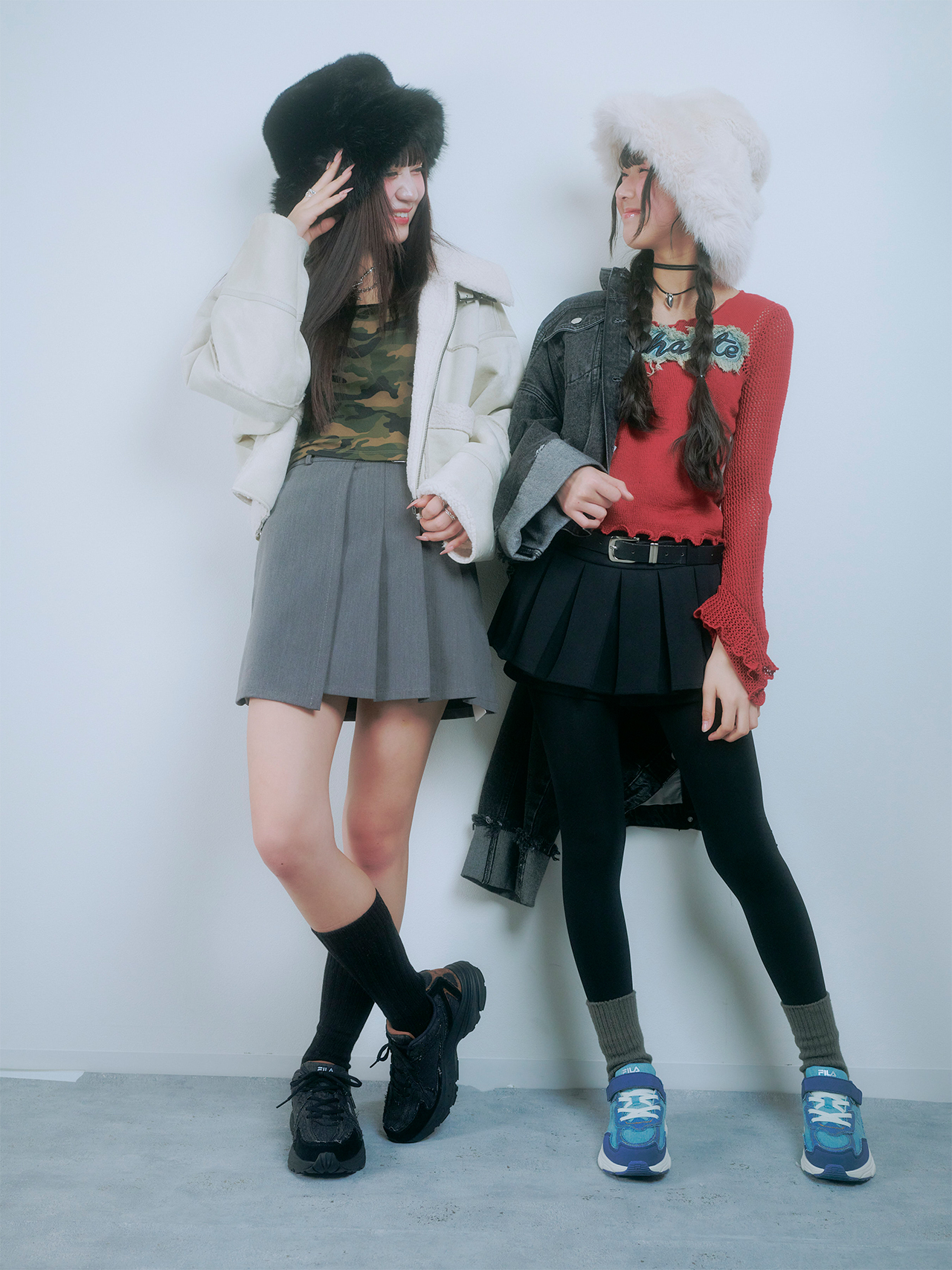 冬のキレイめコーデは、足元でカジュアルダウンするのが今っぽ!