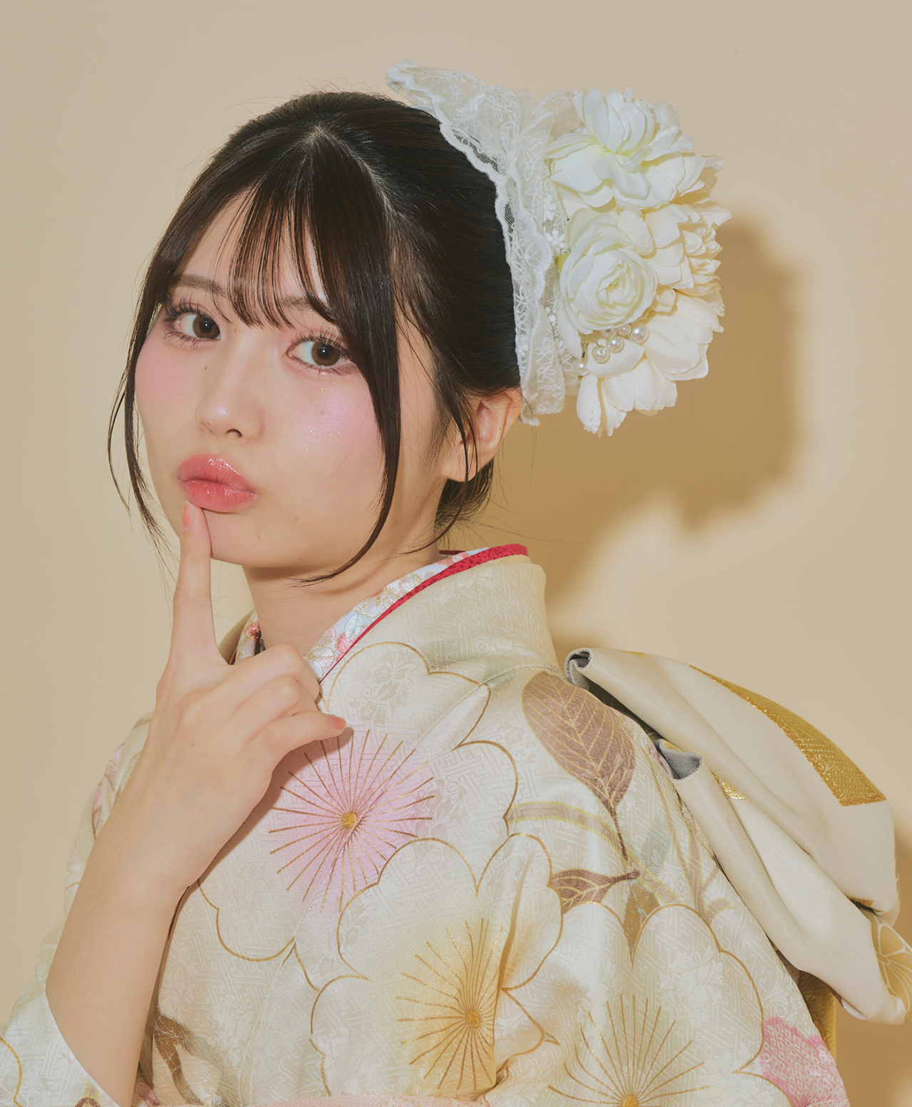 ① 王道アップヘア|きちんと感×華やかさ